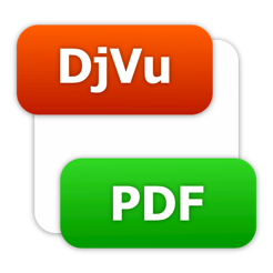 ‎DjVu To PDF Converter