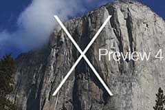 Вышла OS X 10.10 Yosemite Preview 4