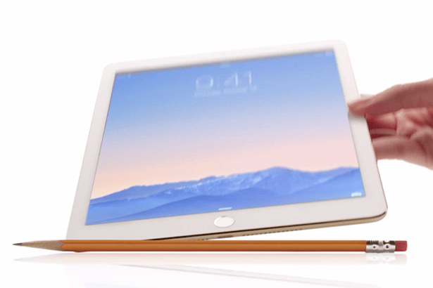 Apple опубликовала промо-ролик нового планшета iPad Air 2
