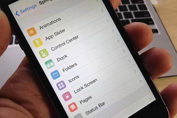 Твик Springtomize 3 для кастомизации iPhone, iPad и iPod стал доступен в Cydia для iOS 8