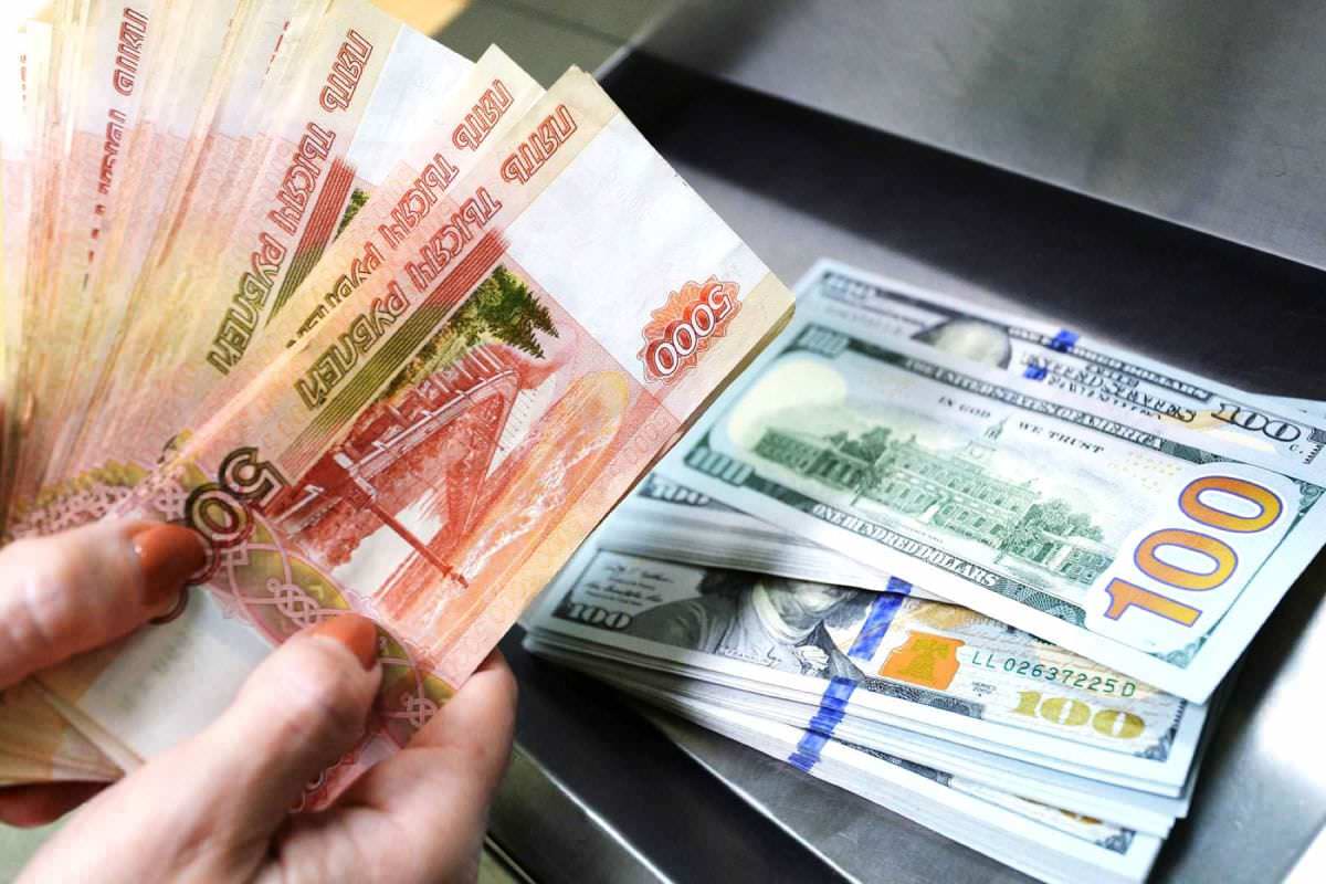 Обвал рубля в 2024